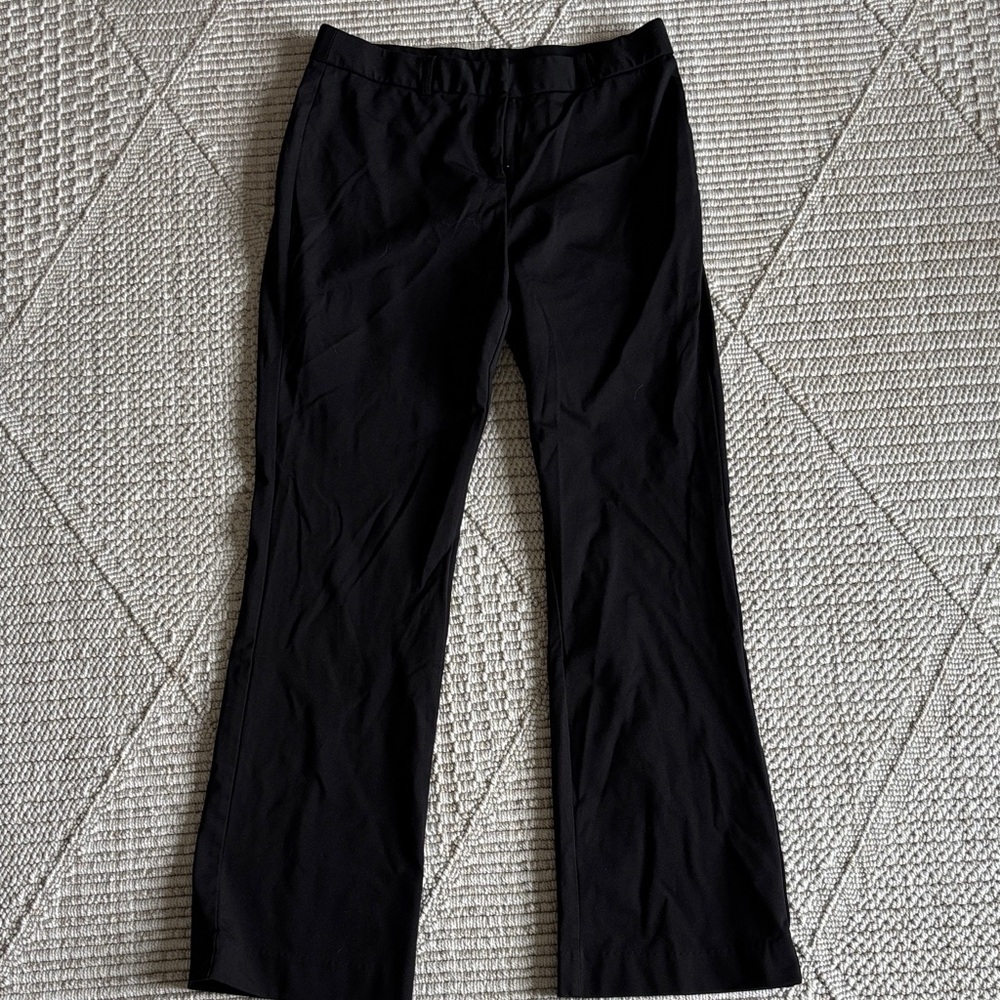 Amanda & Chelsea Black Straight-Leg Trousers